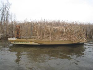 Devlin Cackler 14 DIY hunting skiff