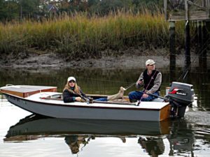 Devlin Cackler 14 DIY hunting skiff
