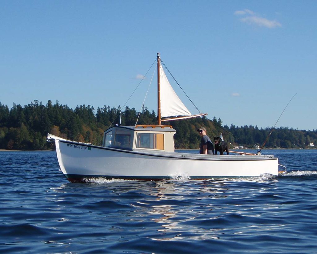 Devlin Chinook 21 cruise diy boat plan