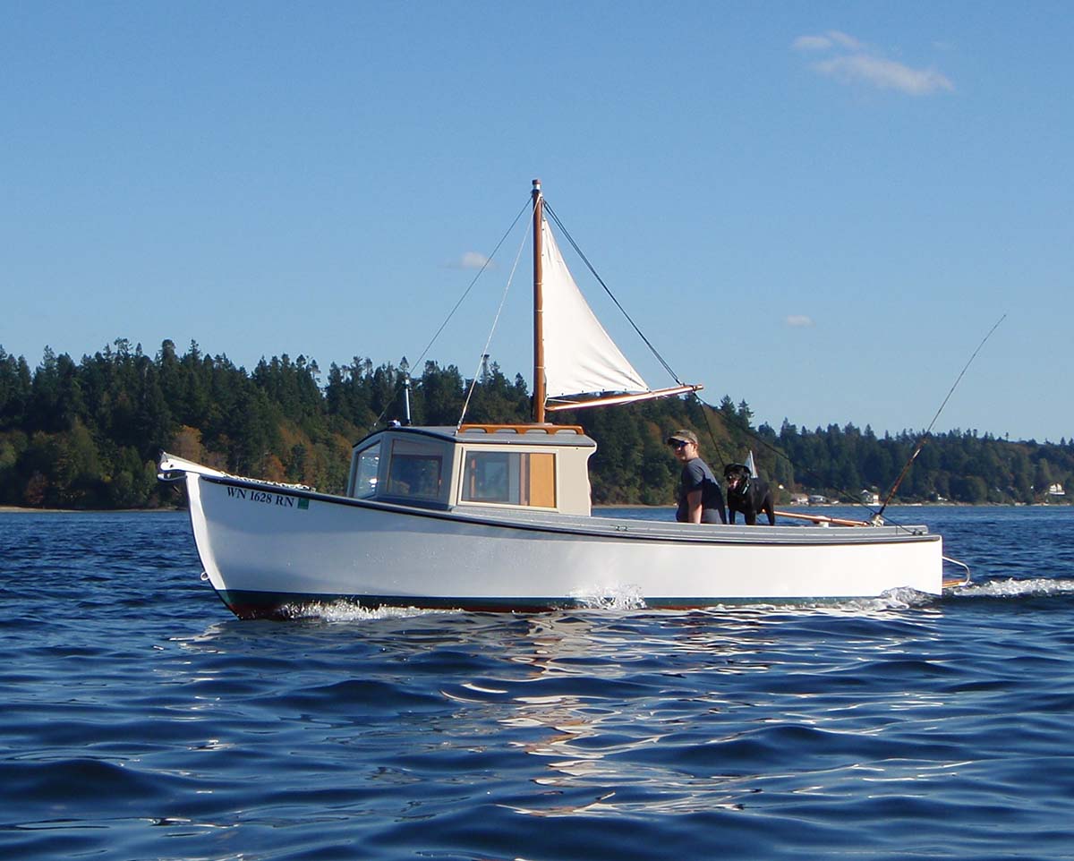Devlin Chinook 21 cruise diy boat plan